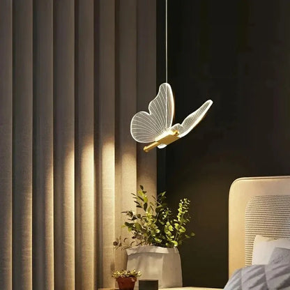 Nordic Butterfly Metal Pendant Light - Decorbites