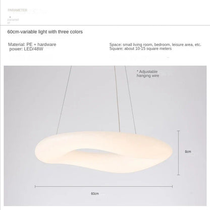 Nordic Cloud White Pendant Light - Decorbites