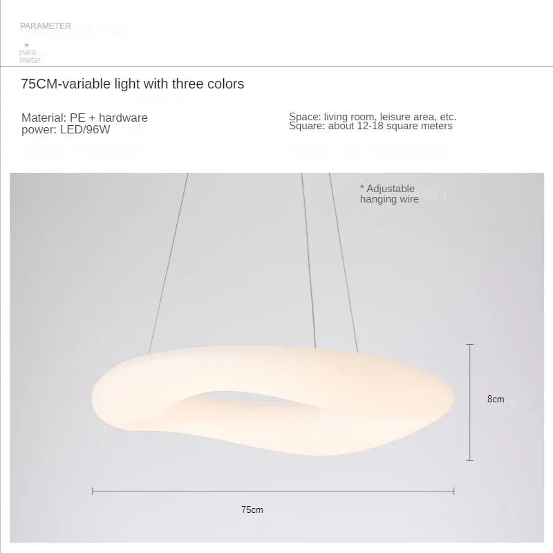 Nordic Cloud White Pendant Light - Decorbites