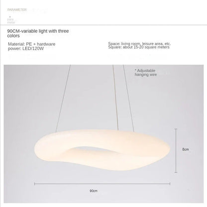 Nordic Cloud White Pendant Light - Decorbites