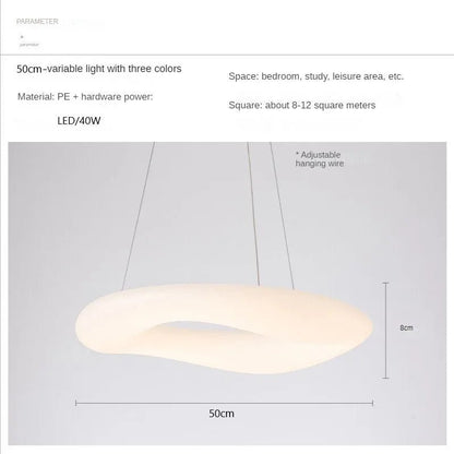 Nordic Cloud White Pendant Light - Decorbites
