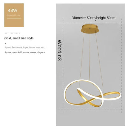 Nordic Clover Aluminum Pendant Light - Decorbites