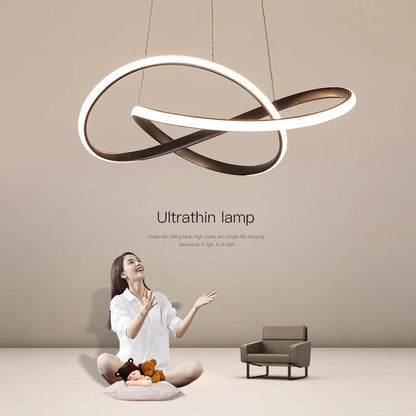 Nordic Clover Aluminum Pendant Light - Decorbites