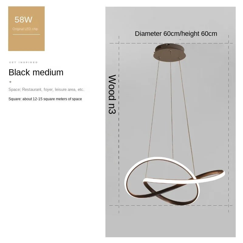 Nordic Clover Aluminum Pendant Light - Decorbites