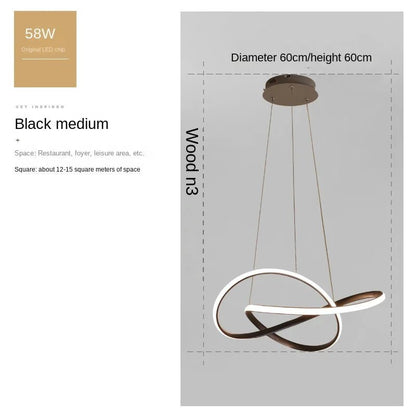 Nordic Clover Aluminum Pendant Light - Decorbites