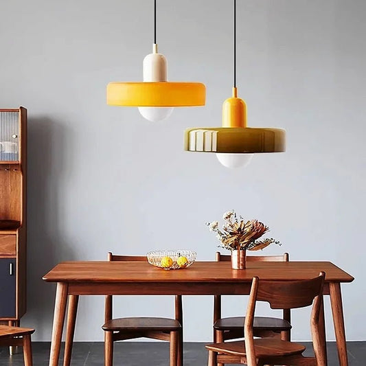 Nordic Colorful Glass Pendant Light 35Cm - Decorbites
