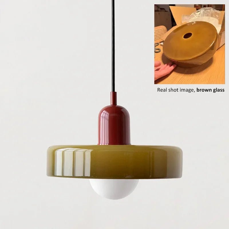 Nordic Colorful Glass Pendant Light 35Cm - Decorbites