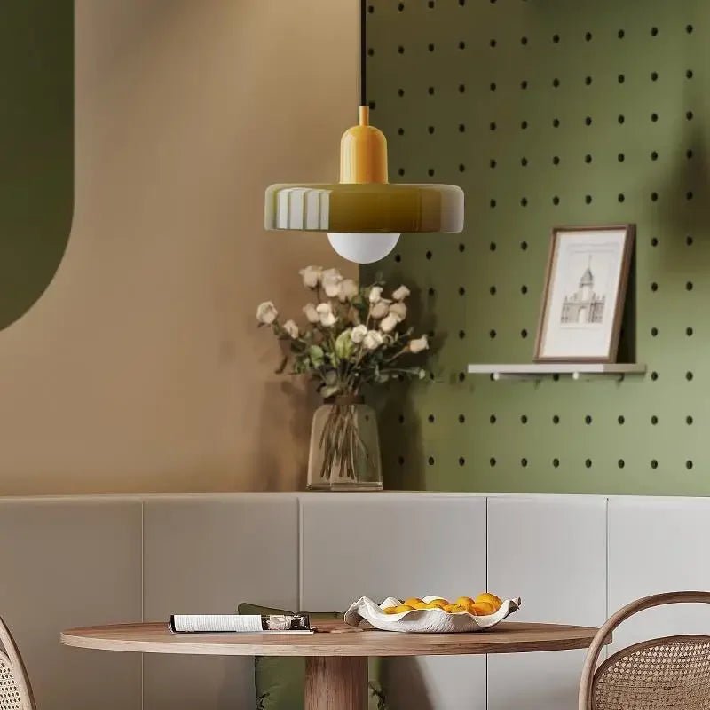 Nordic Colorful Glass Pendant Light 35Cm - Decorbites