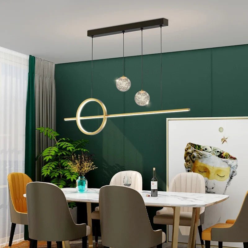 Nordic Contemporary Metal LED Pendant Light - Decorbites
