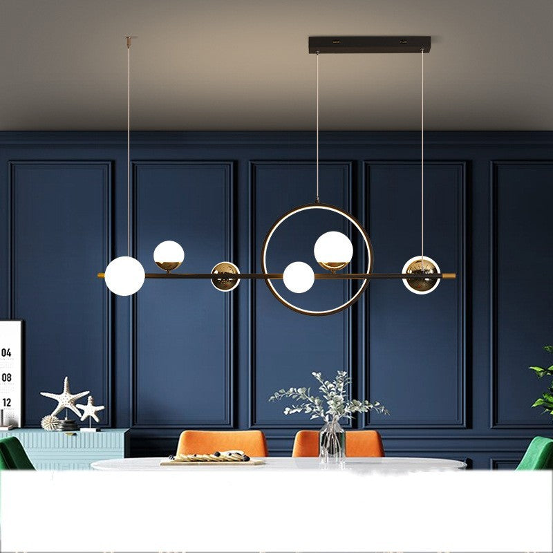 Iron Long Chandelier