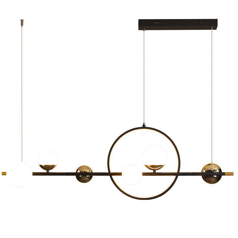 Iron Long Chandelier
