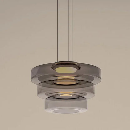 Nordic Glass Pendant Light in Green or Gray - Decorbites