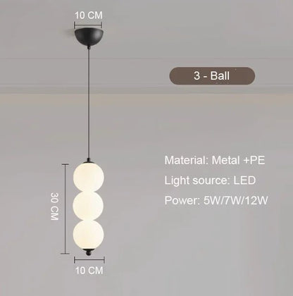 Nordic Gold 4-Globe Metal Pendant Light - Decorbites