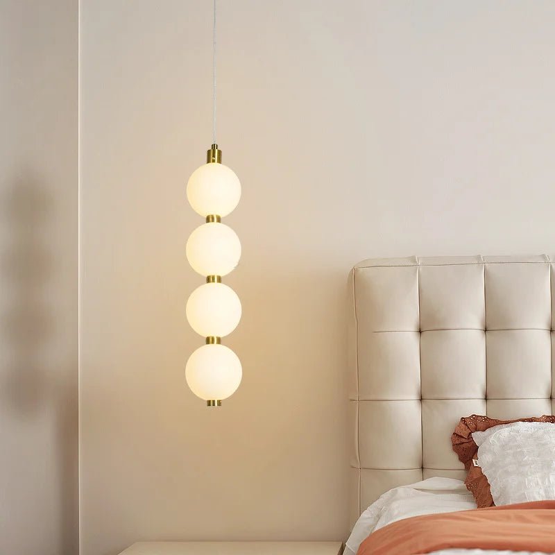 Nordic Gold 4-Globe Metal Pendant Light - Decorbites