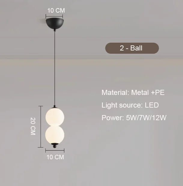 Nordic Gold 4-Globe Metal Pendant Light - Decorbites