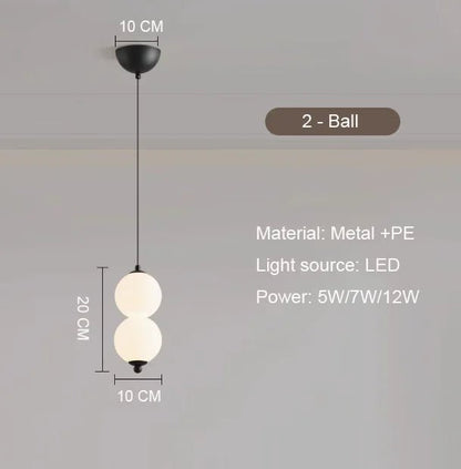Nordic Gold 4-Globe Metal Pendant Light - Decorbites