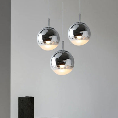 Nordic Gold Ball Pendant Light - Decorbites