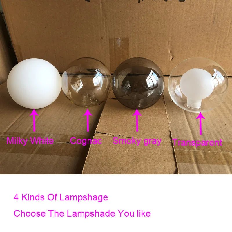 Nordic Gold Glass Globe 11-Light Pendant Lamp - Decorbites