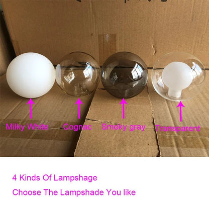 Nordic Gold Glass Globe 11-Light Pendant Lamp - Decorbites
