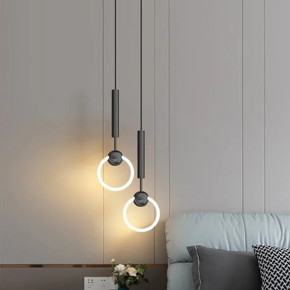 Nordic Gold Linear LED Pendant Light - Decorbites
