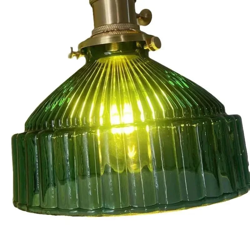 Nordic Green Glass Pendant Light - Decorbites
