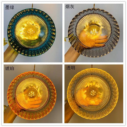 Nordic Green Glass Pendant Light - Decorbites