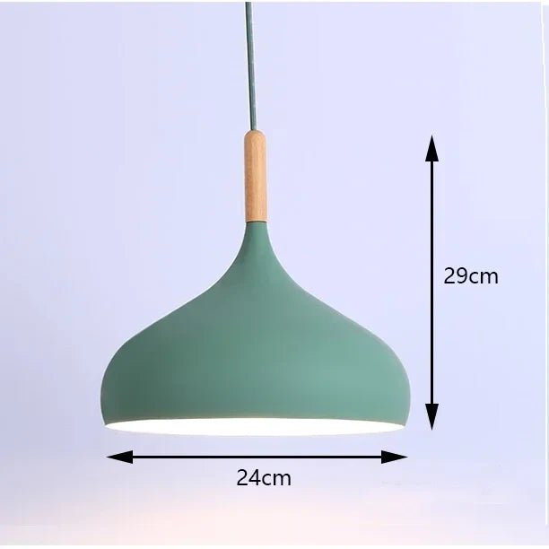 Nordic Industrial Colorful Metal Pendant Light - Decorbites