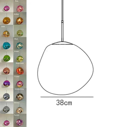 Nordic Lava Acrylic Pendant Light - Decorbites
