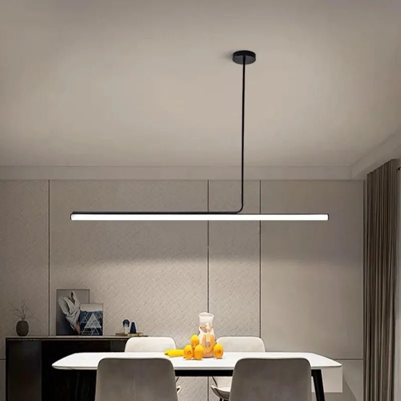Nordic Long Strip Metal Pendant Light - Decorbites