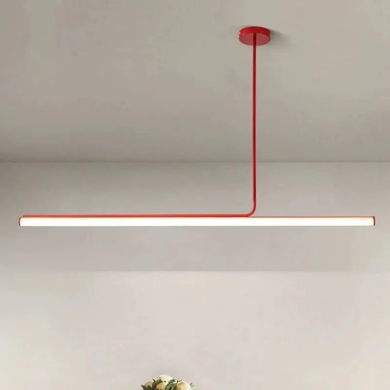 Nordic Long Strip Metal Pendant Light - Decorbites