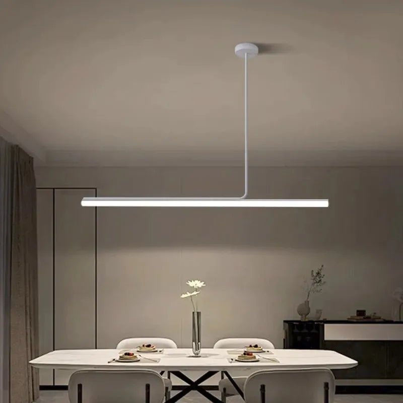 Nordic Long Strip Metal Pendant Light - Decorbites