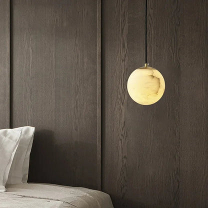 Nordic Marble Bedside Pendant Light - Decorbites