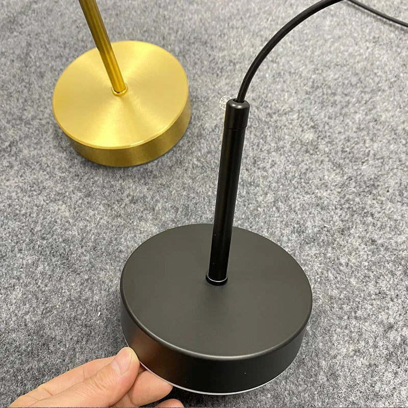 Nordic Minimalist Black Brass Pendant Light - Decorbites