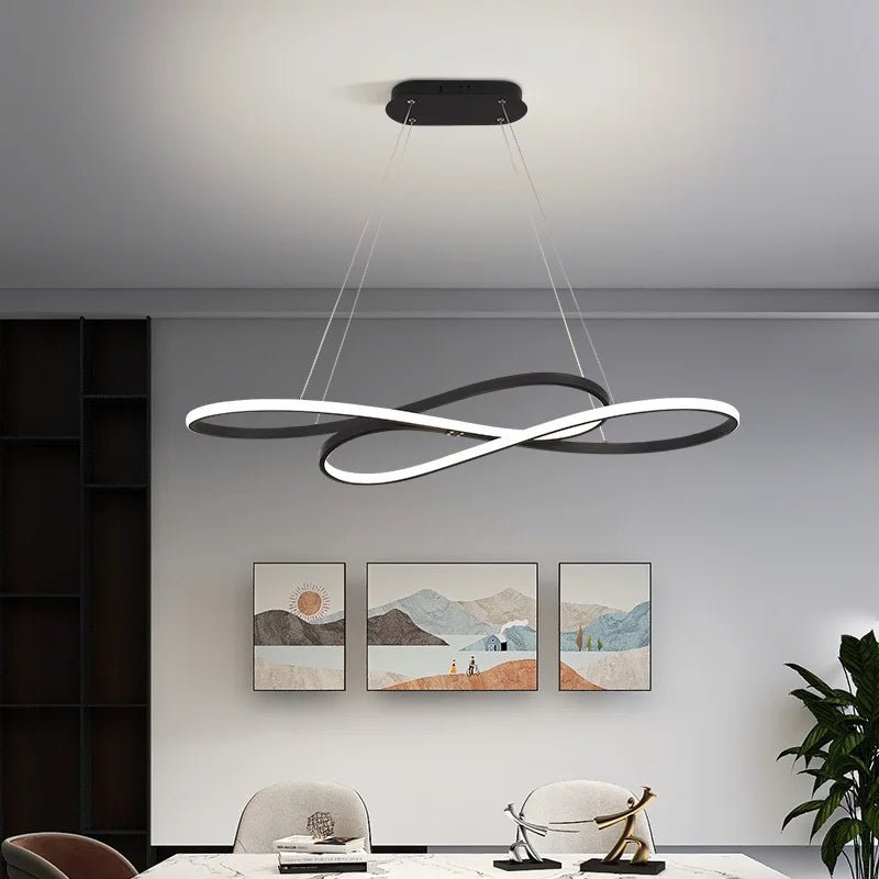 Nordic Minimalist Metal Pendant Light Chandelier - Decorbites