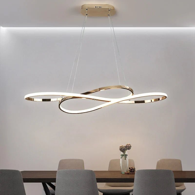 Nordic Minimalist Metal Pendant Light Chandelier - Decorbites