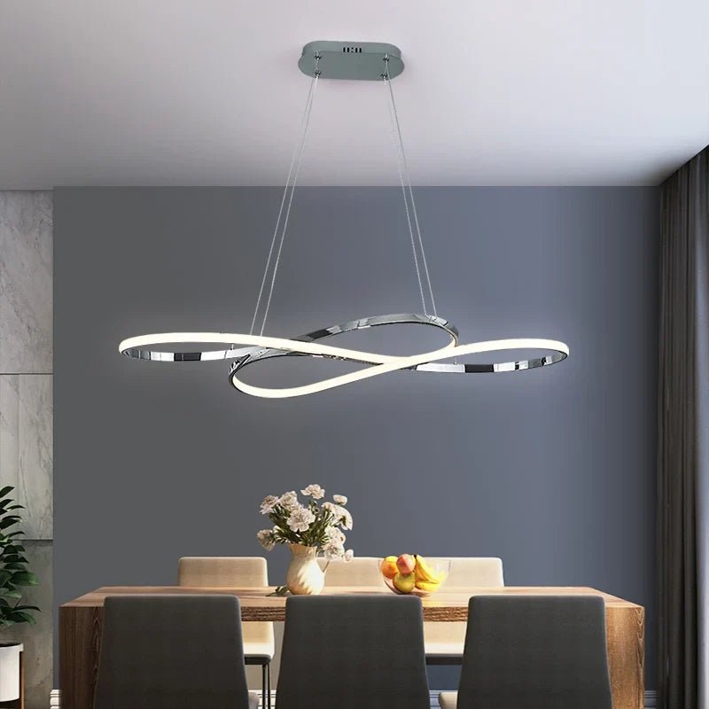 Nordic Minimalist Metal Pendant Light Chandelier - Decorbites