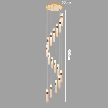 Nordic Multi-Light Iron And Acrylic Pendant Light - Decorbites