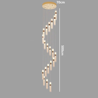 Nordic Multi-Light Iron And Acrylic Pendant Light - Decorbites