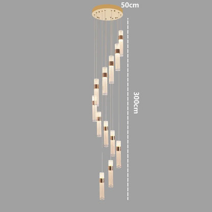 Nordic Multi-Light Iron And Acrylic Pendant Light - Decorbites