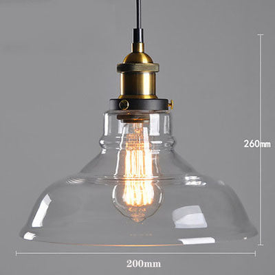 Minimalist Glass Dining Chandelier