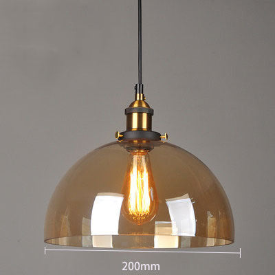 Minimalist Glass Dining Chandelier