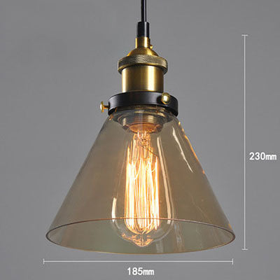 Minimalist Glass Dining Chandelier
