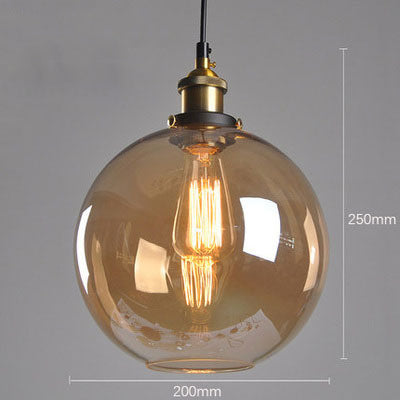 Minimalist Glass Dining Chandelier