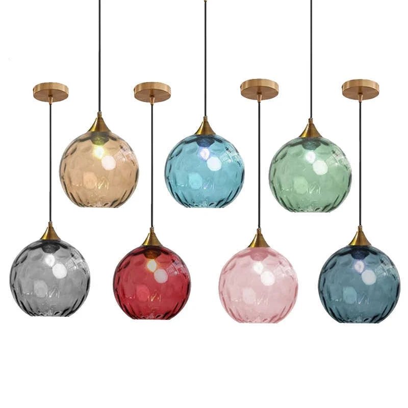 Nordic Ripple Glass Longline Pendant Light - Decorbites