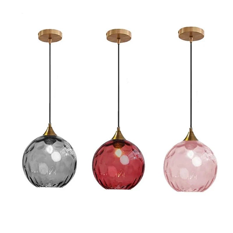 Nordic Ripple Glass Longline Pendant Light - Decorbites