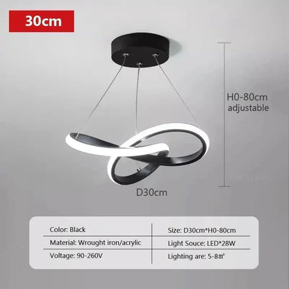Nordic Simple Metal LED Pendant Light - Decorbites