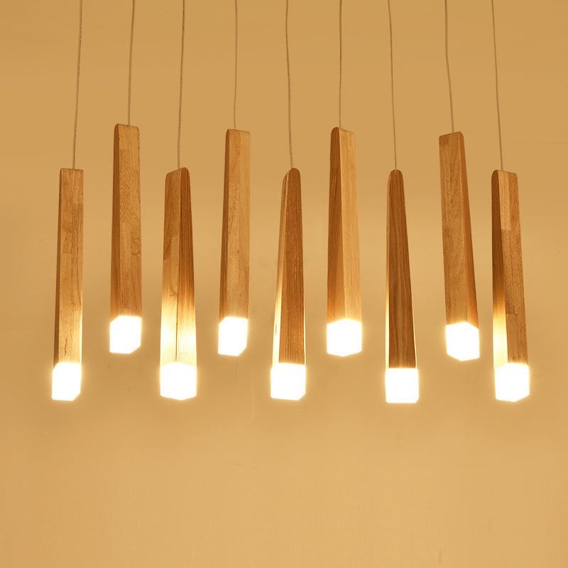Ash Wood Pendant Light