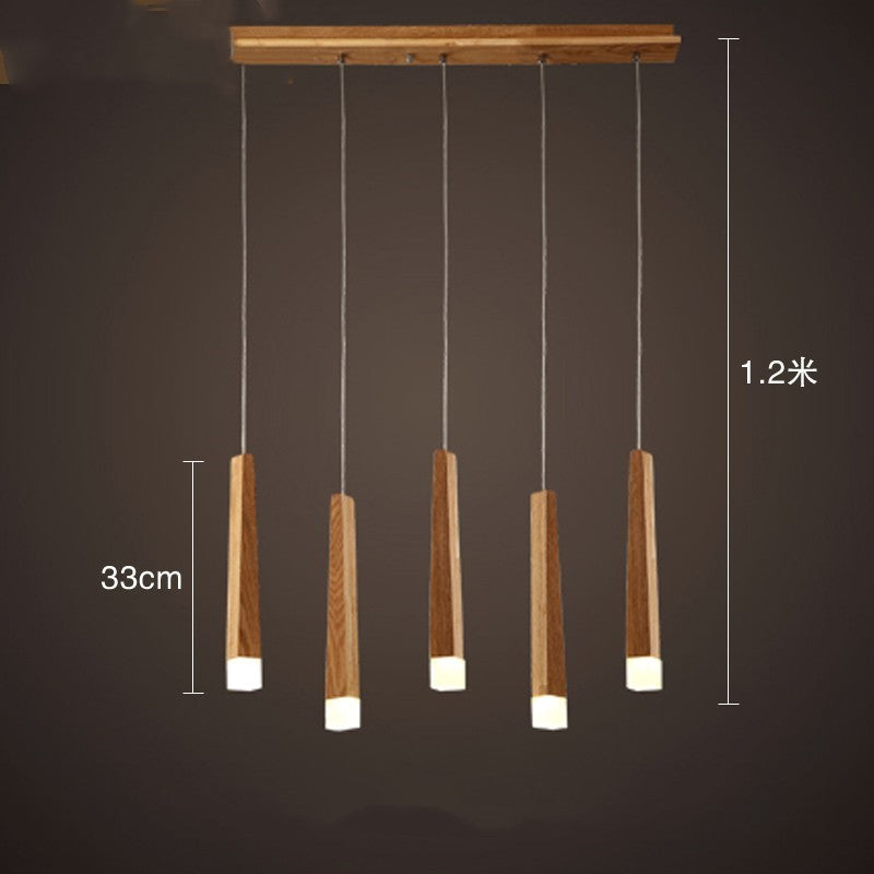 Ash Wood Pendant Light