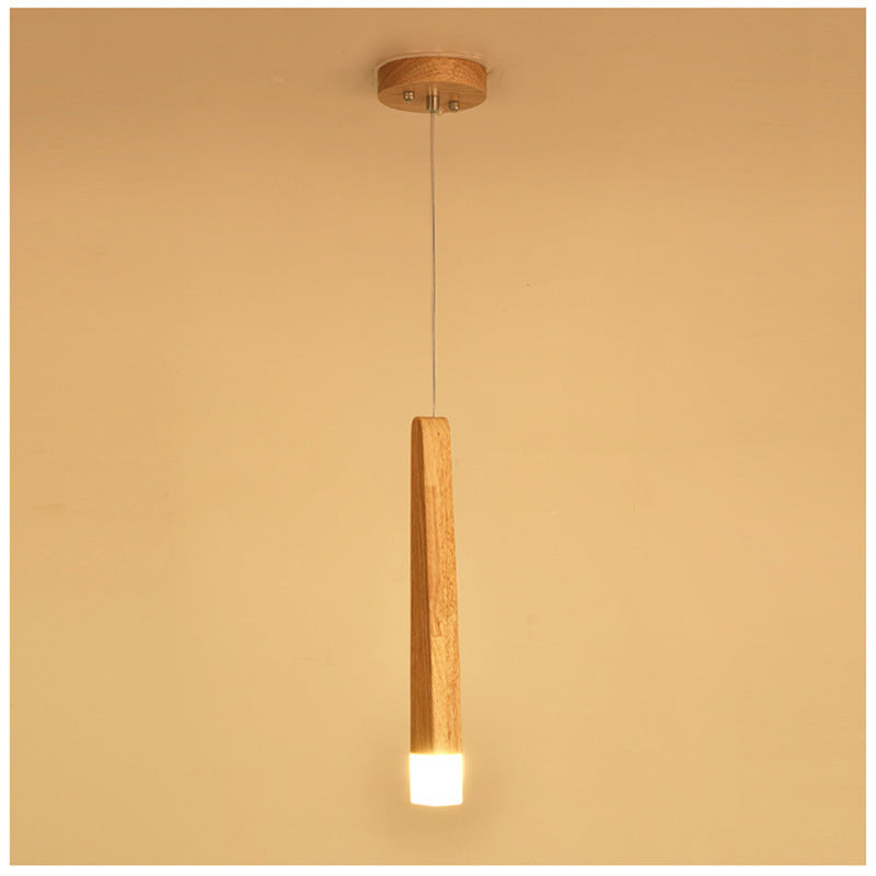 Ash Wood Pendant Light