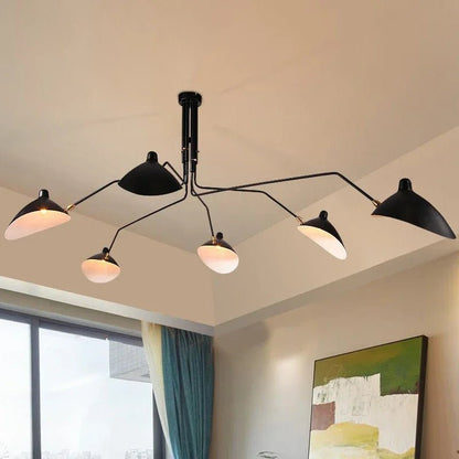 Nordic Spider Multi-Head Metal Pendant Light - Decorbites